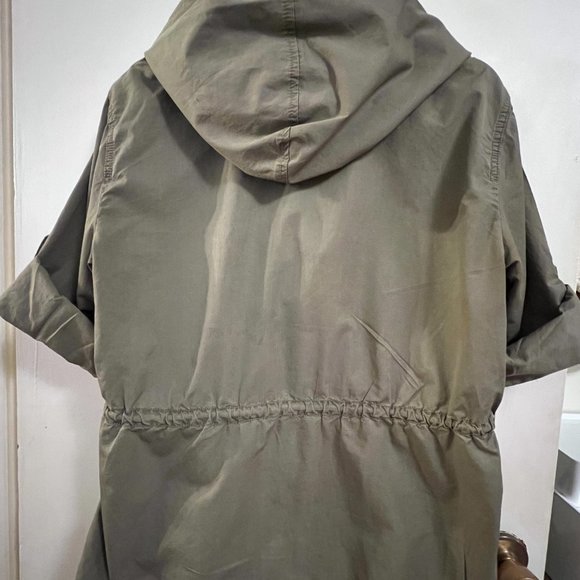 Michael Kors utility jacket army green sz M - Picture 5 of 9